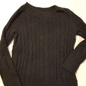 Talbots navy sweater